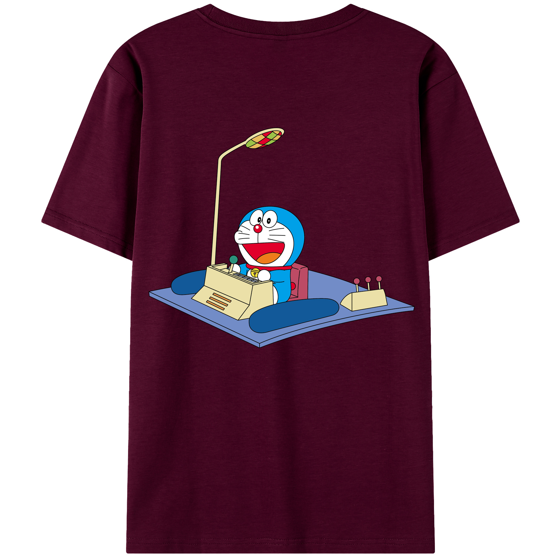 （画像用） ドラえもん Doraemon レディース半袖Tシャツ(バックプリント)